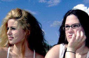 Lila Rose (L) and
Jackie Stollar (R).